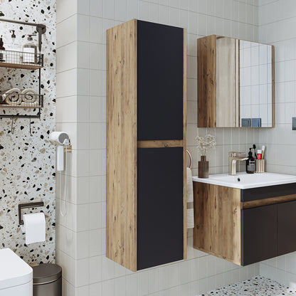 Roomart bathroom furniture set ATRIA 85 cm base cabinet with washbasin mirror cabinet tall cabinet - bathroom, set, washbasin, with, base, cabinet, bathroom, cabinet, wide, mirror, cabinet, bathroom, furniture, washbasin, for, bathroom, cabinet, tall, cabinet, washbasin, base, cabinet, w