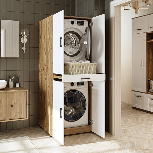 washing machine cabinet, washing machine shelf, washing tower, cabinet, white, washing machines, base cabinet, washing machine, dryer, household cabinet, cupboards, bathroom cabinet, tall cabinet, bathroom, washing machine cabinets, kitchen, overbuilt cabinet, for, and, laundry, kitchen, furniture, shelf